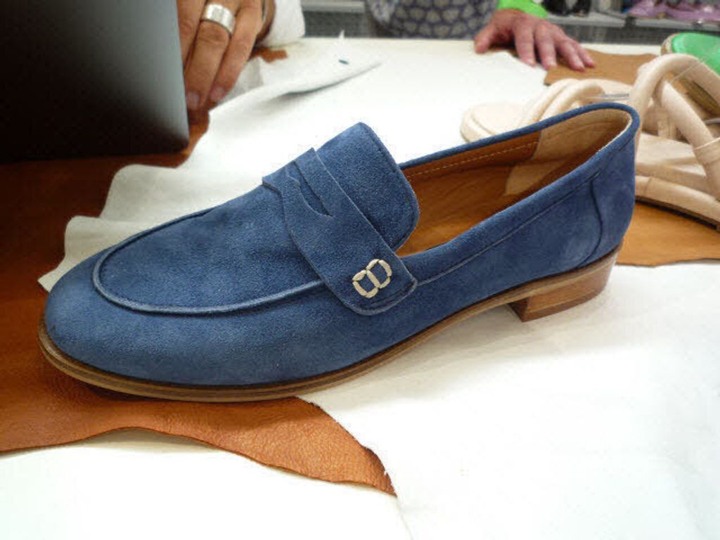Everybody Klassische Slipper Ambata Damen 31363030313035 Blau 36 1/2 EU