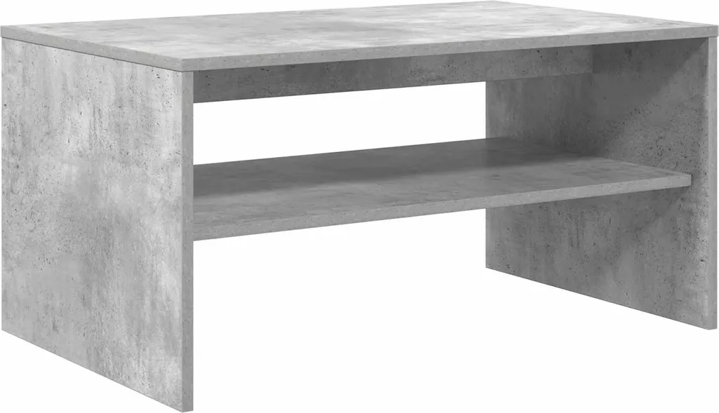 Tavolino Cemento Grigio 80x50x40 cm Maison Exclusive | Design Moderno - 2