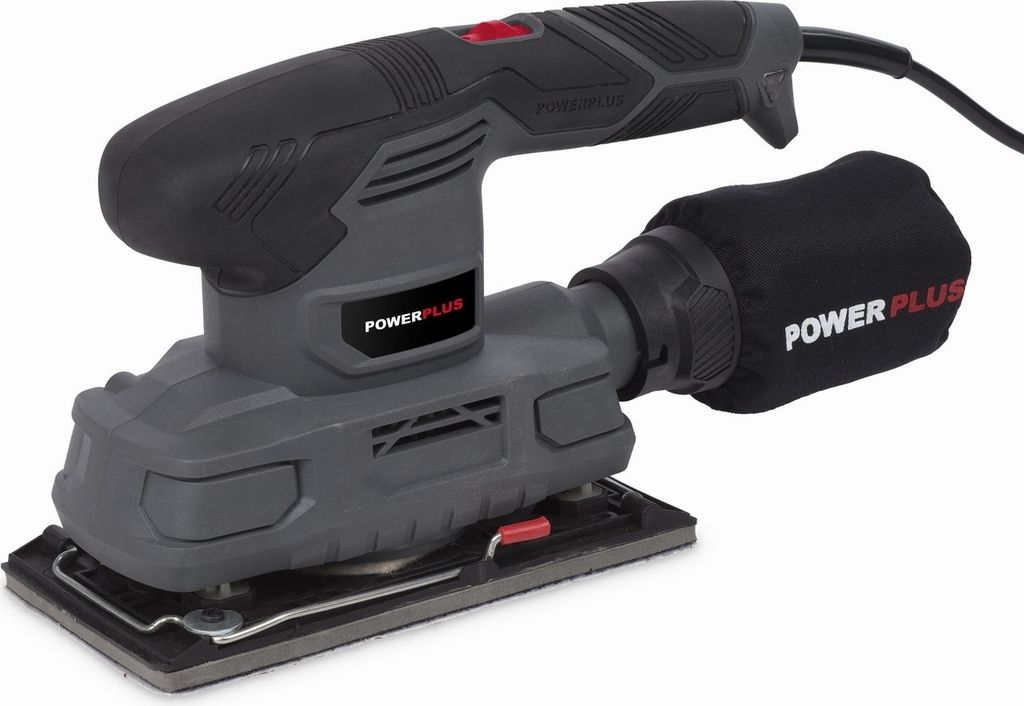 Powerplus POWE40010, Vibrační bruska, Černá, Šedá, 12000 Obrázek produktu 