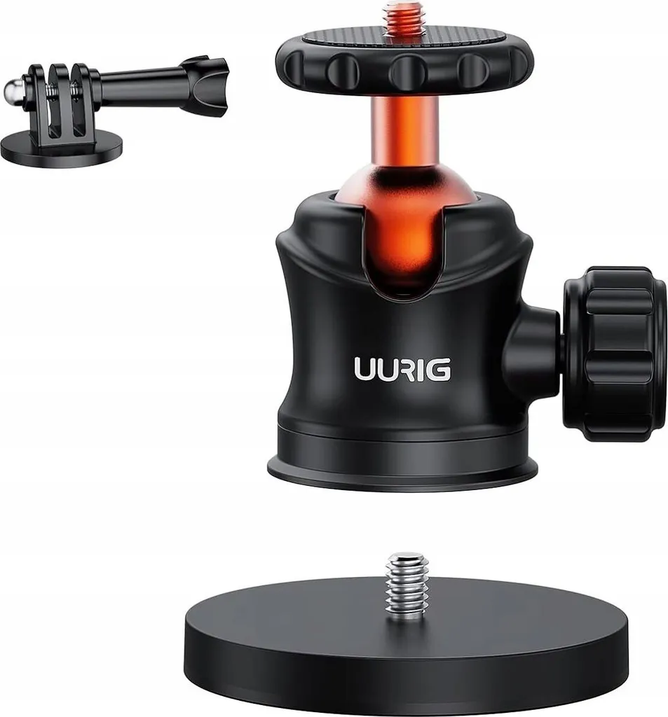 Support caméra ventouse magnétique stable anti-vibrations UURIG BH-07