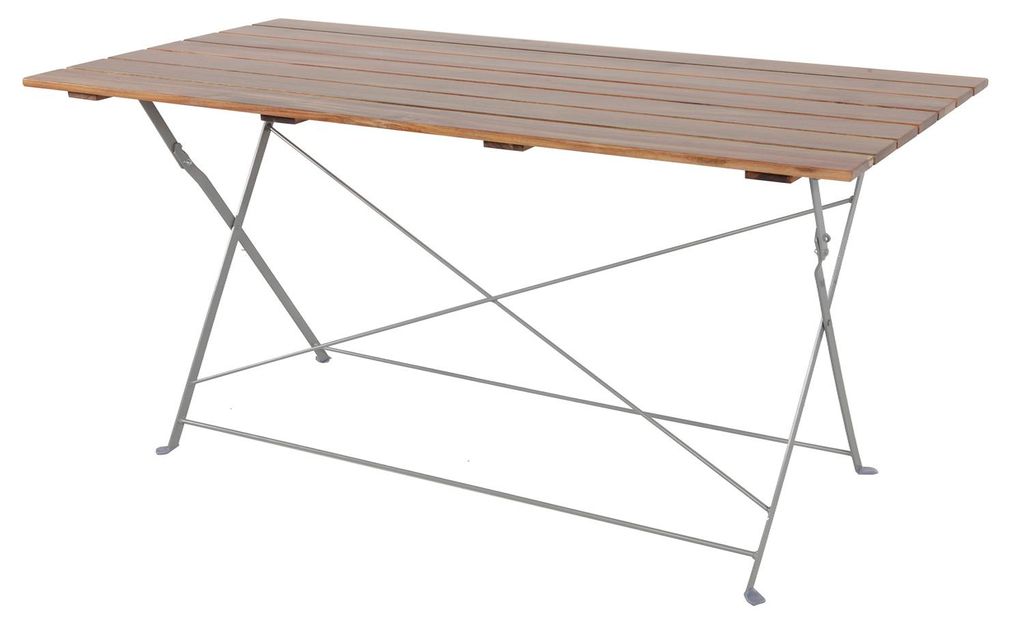 Biergarten Tisch Klapptisch Gartentisch klappbar Akazie Produktbild 