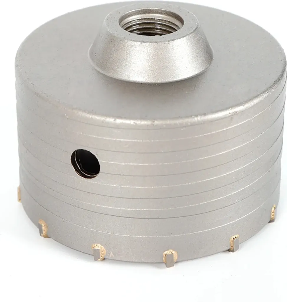 Kit Frese a Tazza Muratura e Calcestruzzo Acciaio Tungsteno Argento