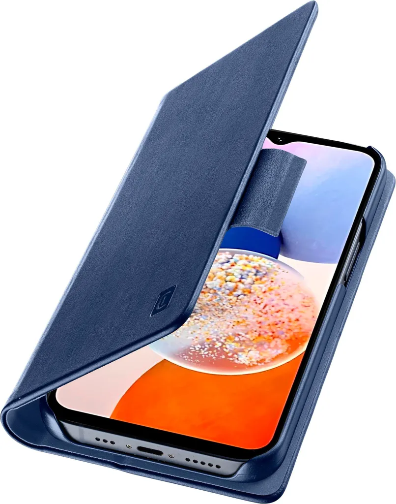 Cellularline Book - Galaxy A15 La protezione essenziale con chiusura di sicurezza magnetica