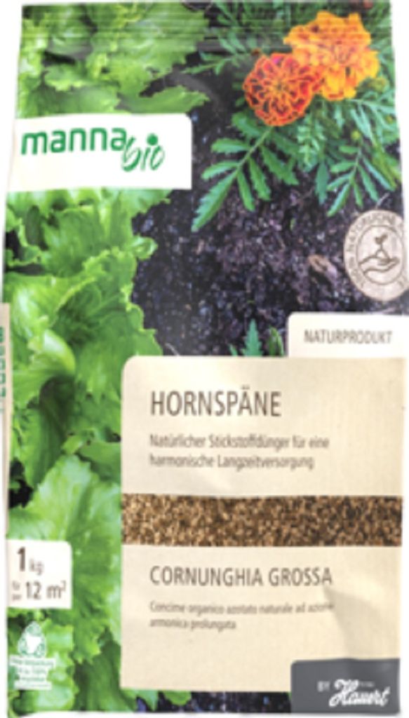 Manna Hornspäne 1 kg für 12 qm