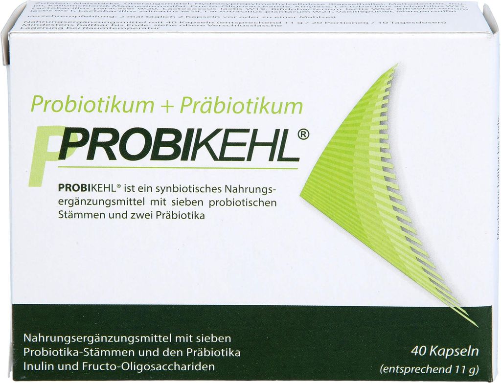 PROBIKEHL Probiotikum + Präbiotikum Kapseln, 40 St. Kapseln