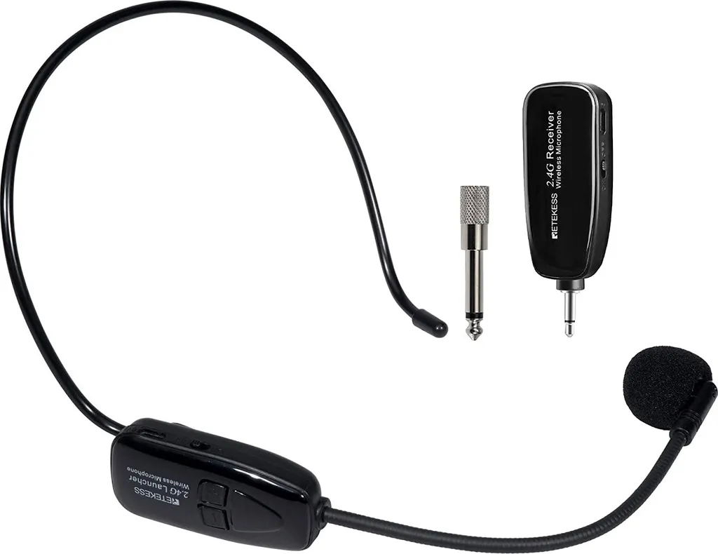Système de Micro 2.4G Rechargeable avec Récepteur pour Amplification PA