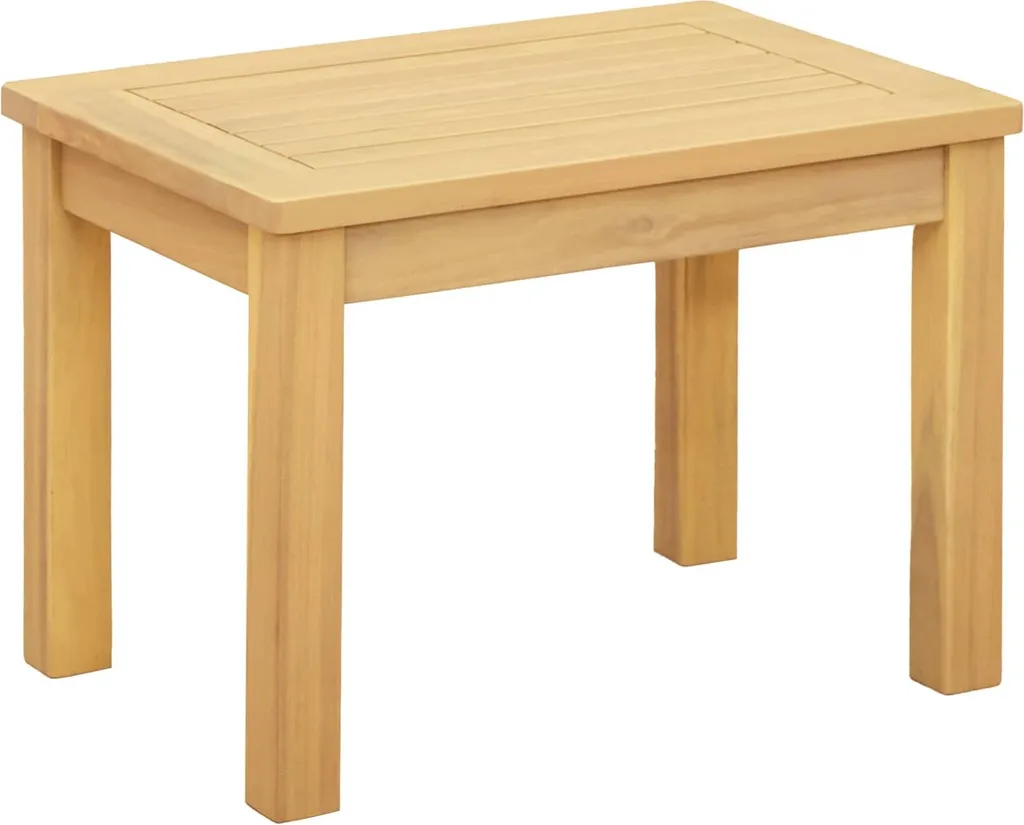 Offerta Tavolino Acacia Massello 50x35x36 cm | Qualità e Prezzo