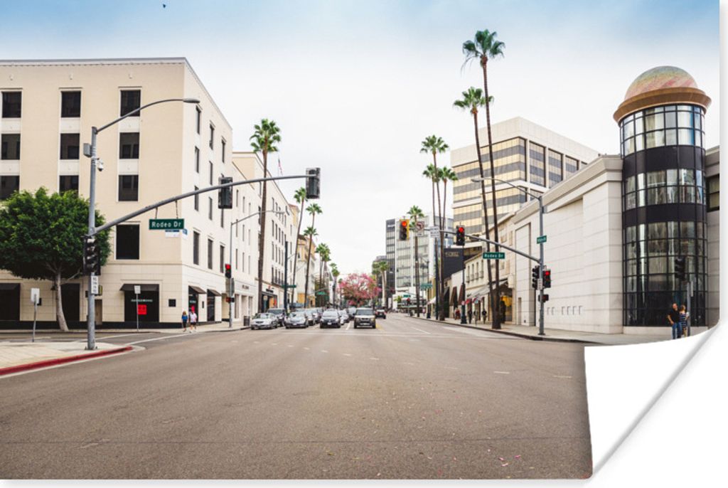 MuchoWow Poster Los Angeles - Amerika - Stadt 30x20 cm - Plakate - Print