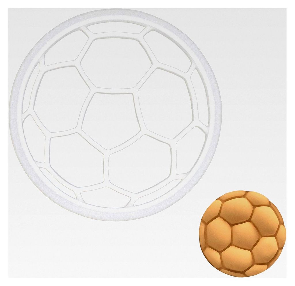 Kleine Fußball Ausstechform, 1 Stück