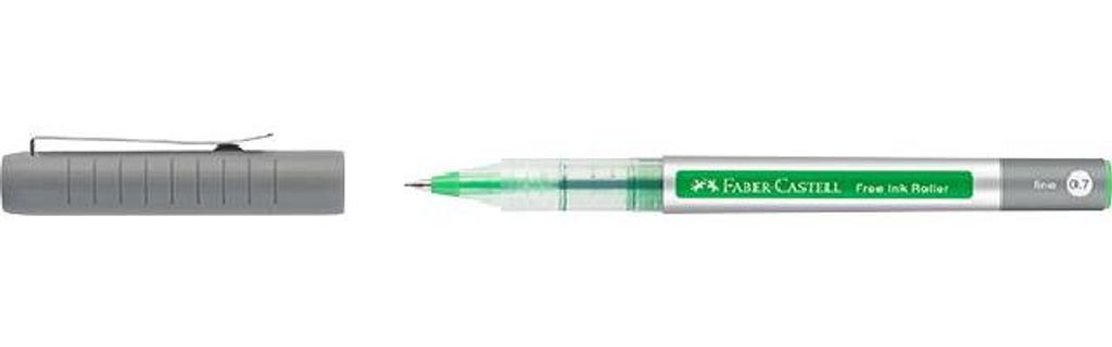 Faber-Castell Tintenroller Free Ink grasgrün 0.7mm