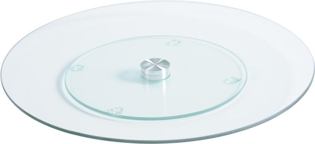 KESPER drehbare Glas-Servierplatte, Ø 35 cm Produktbild 