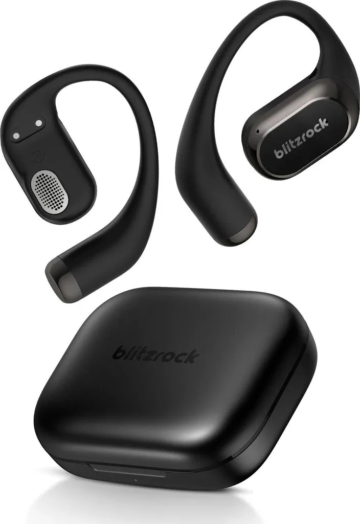 Écouteurs tour d'oreille ouverts CT3 Pro sans fil ergonomiques Noirs