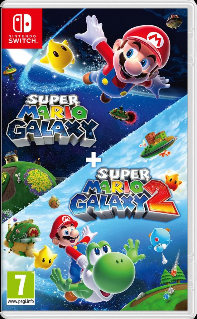 Nintendo Super Mario Galaxy + Galaxy 2 Switch - Produktbild 