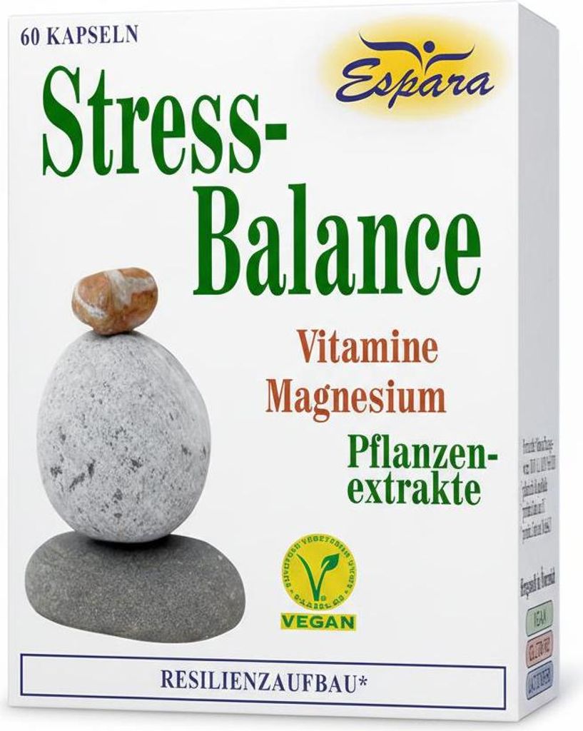 Espara Stress-Balance Kapseln für Entspannung, 60 Stück