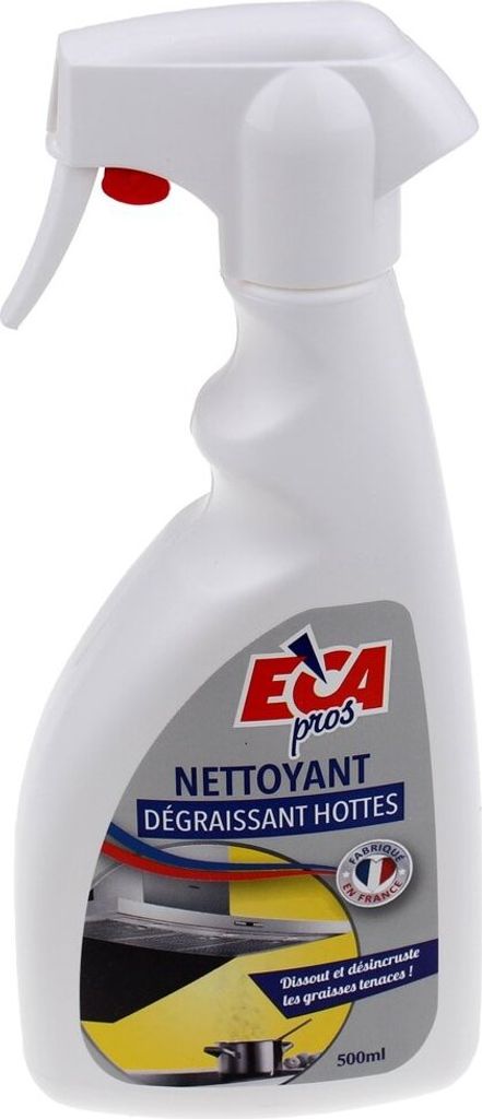 Entfettende Dunstabzugshauben-Reiniger 500ml - Eca Pros