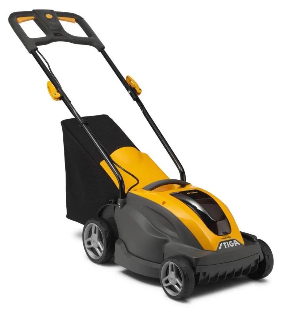 Stiga Combi 336e Tondeuse poussée Batterie Noir, Jaune Image du produit 