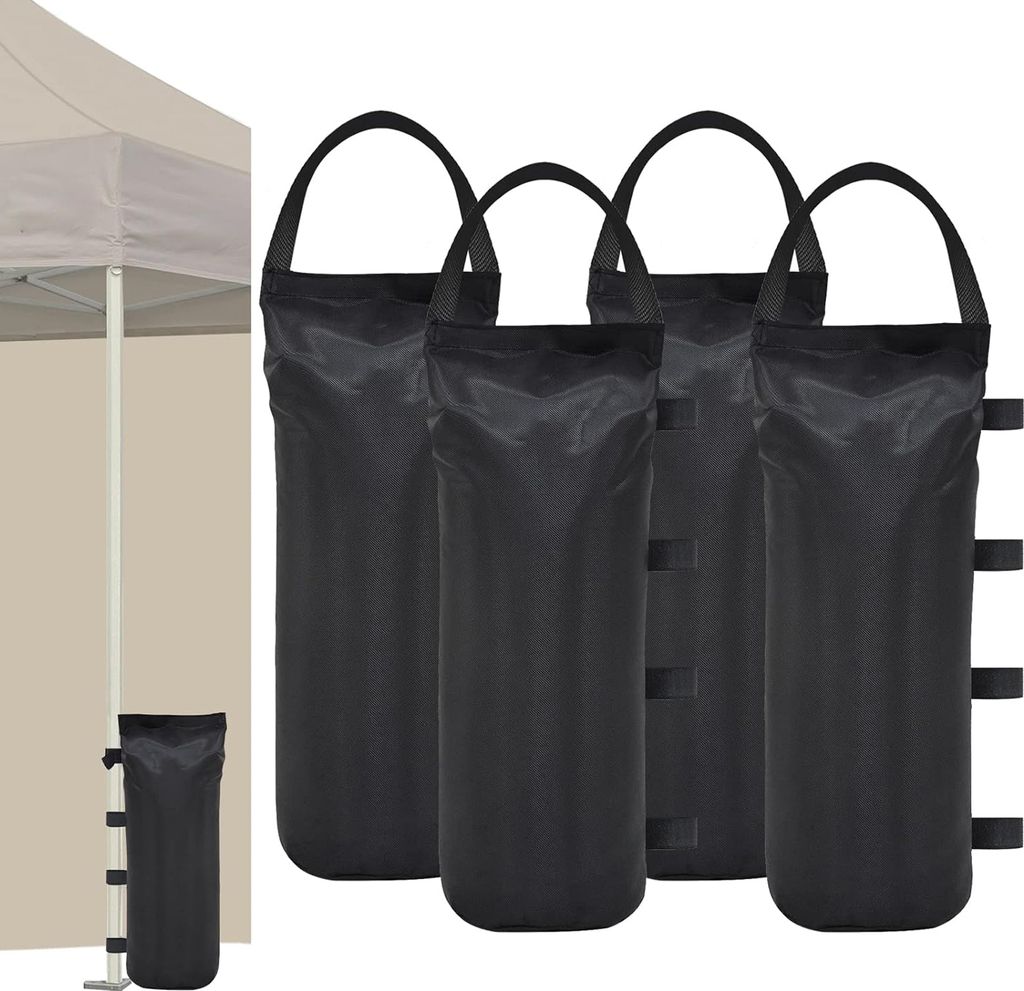 Gewichtskapazität 112 Pfund, extra große Gewichte für Pop-up-Pavillons, Sandsäcke für Pop-up-Überdachungszelte, Pergolen, sofortige Überdach...
