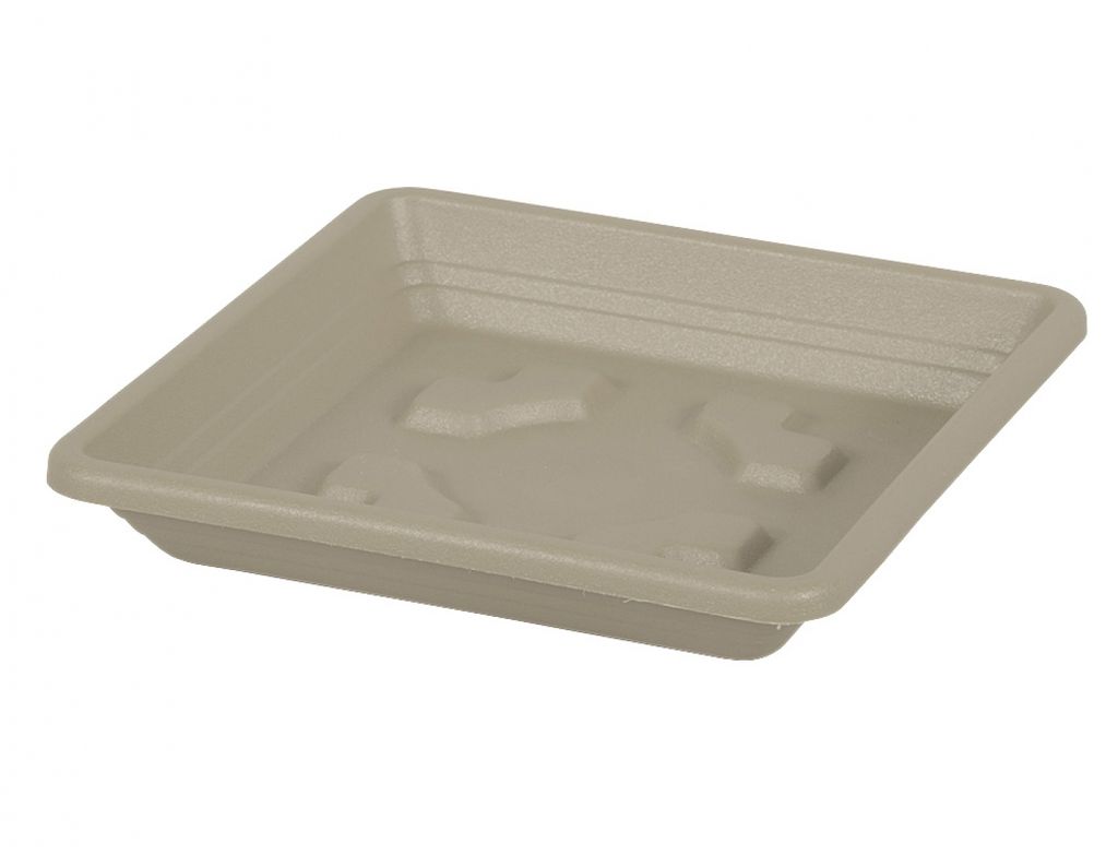 Vassoio per vasi da fiori Nohel Garden QUADRATO in plastica Immagine del prodotto 