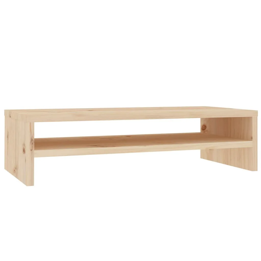 Supporto per monitor 50x24x13 cm in legno di pino massiccio