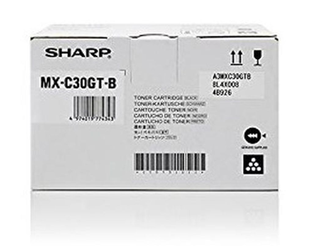 MXC30GTB SHARP MX-C Toner black 6000