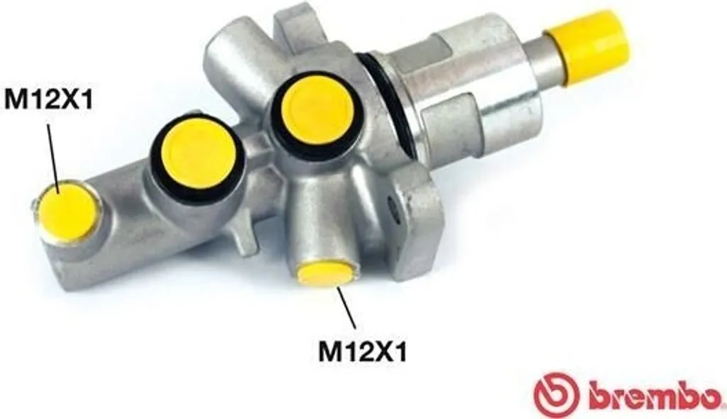 Maître-cylindre Brembo M 06 014 en fonte d'acier haute pression 22mm