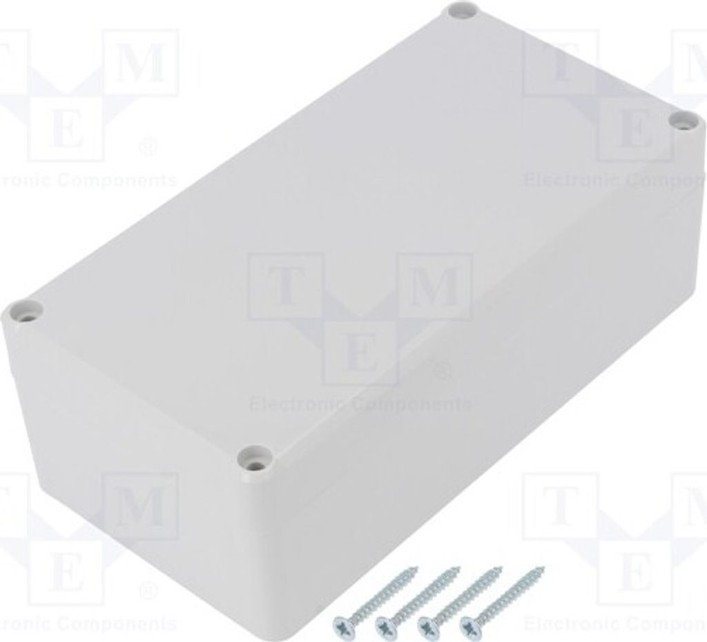 1x Gehäuse: universell grau Z58J Universal-Gehäuse X: 82mm Y: 158mm Z: 55mm