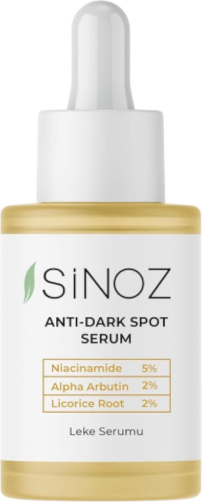 Sinoz Alpha Arbutin Serum 30 ml – Serum gegen dunkle Flecken mit Niacinamid & Süßholzextrakt