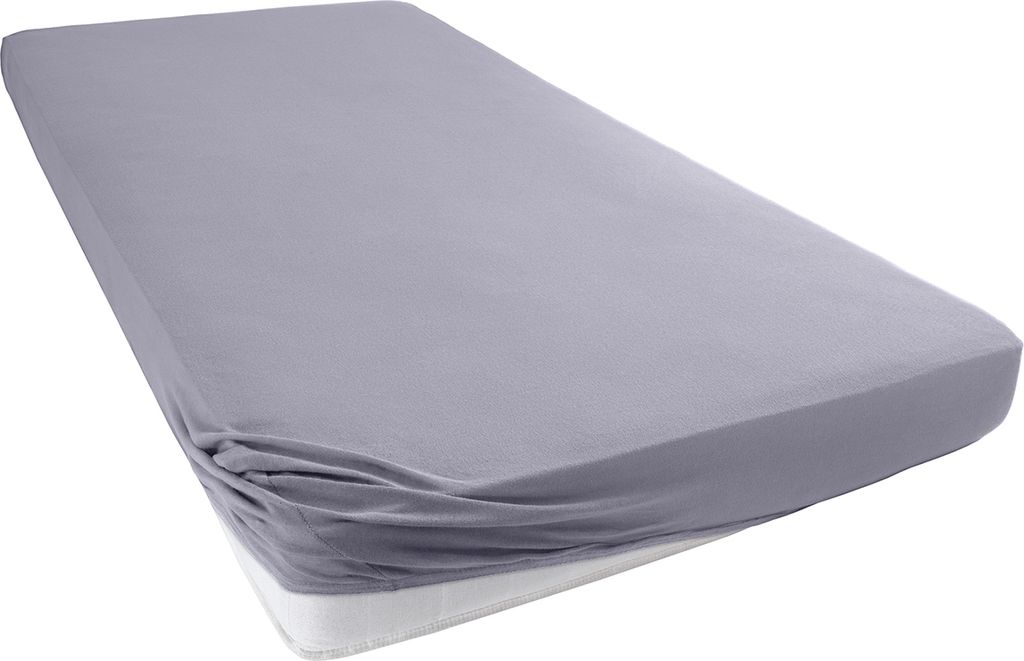 Jersey Spannbettlaken 140-160x200 cm Spannbettuch 100% Produktbild 2