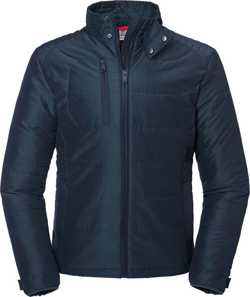 Russell - "Cross" Steppjacke für Herren BC4667 (4XL) (Marineblau)