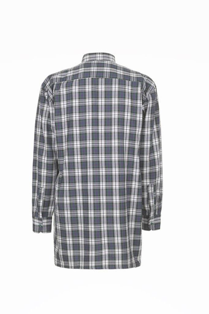 Planam Flanellhemd 2001 Gr. 43/44 grün kariert Produktbild 