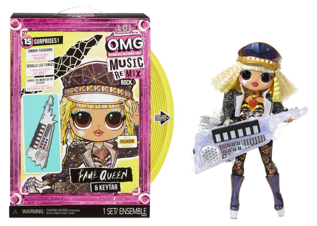 MGA Panenka LOL Surprise! OMG ReMix Rock Velká ségra Fame Obrázek produktu 