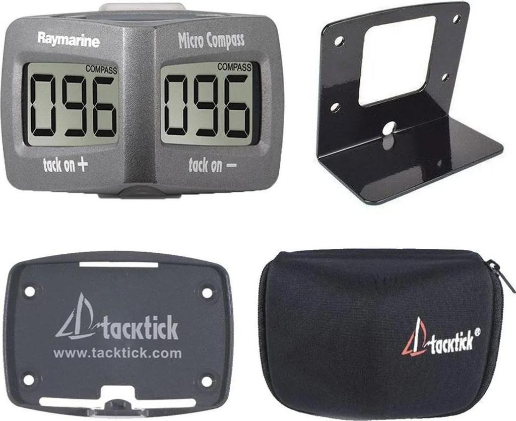 Raymarine Tacktick T060 Mikrokompass-kit Mit Oberflächenmontagehalterung Grau Grau One Size
