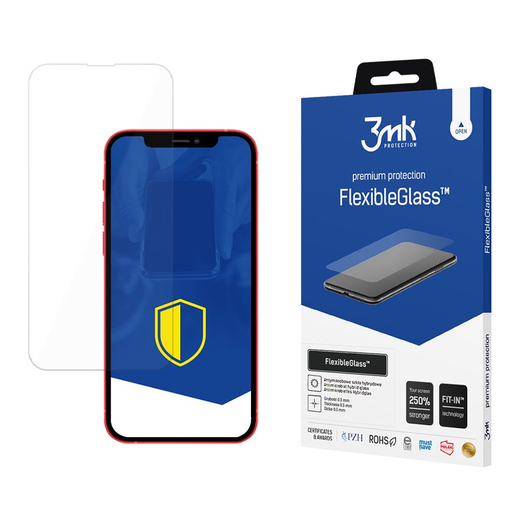 3mk Display Hybridglas FlexibleGlass für Apple iPhone 13 0,3mm 7H