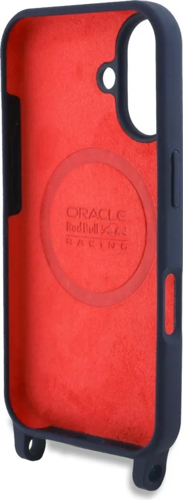 Cover iPhone 16 Red Bull Racing MagSafe - Design Vertical Logo Navy - 6