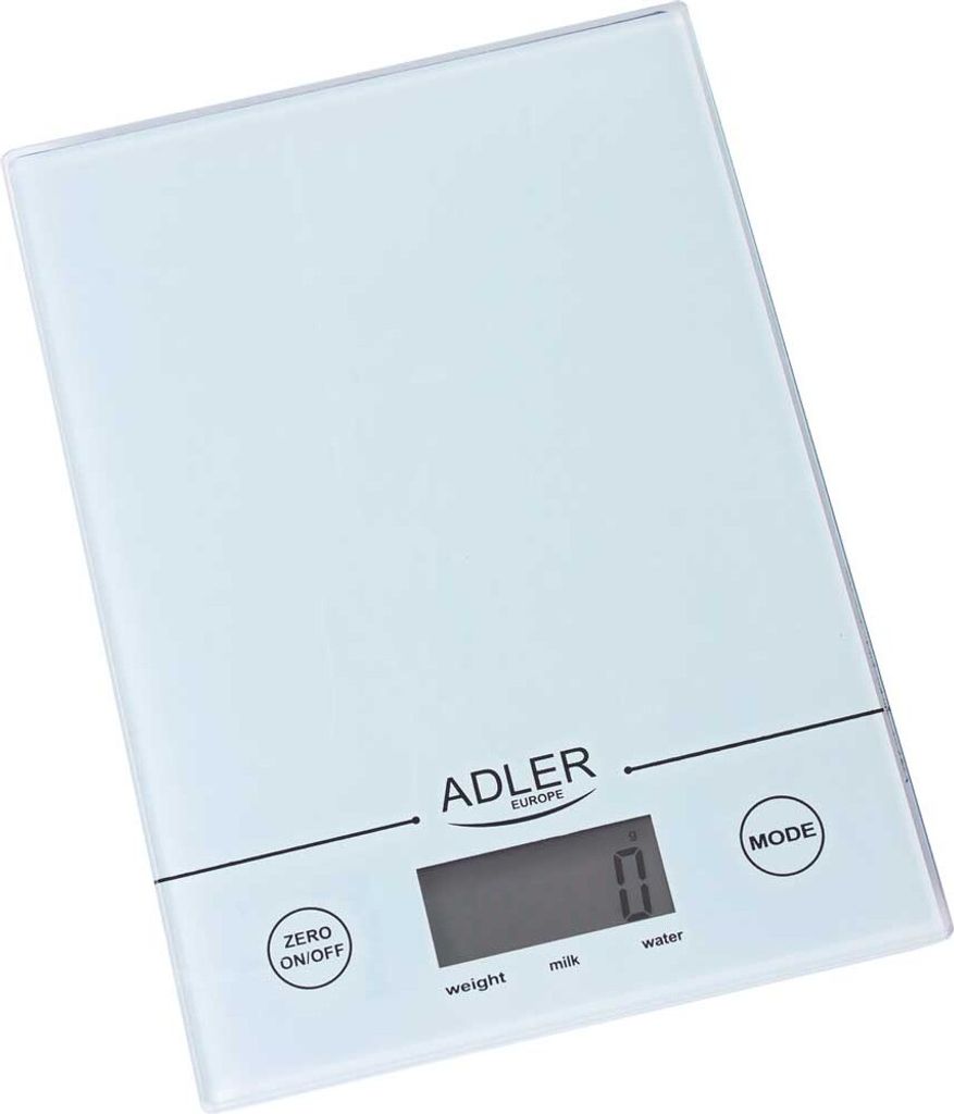 Adler AD 3138 w Küchenwaage Elektronische Küchenwaage Weiß Produktbild 