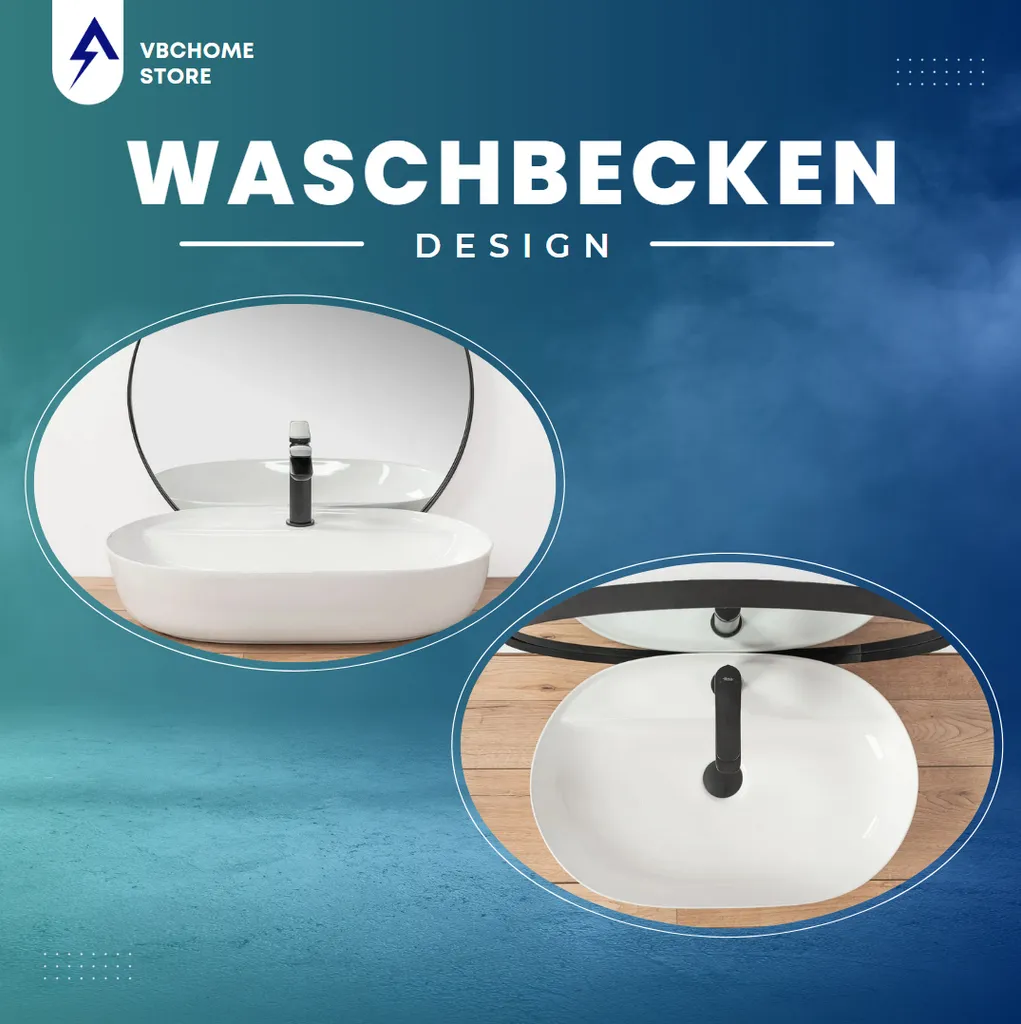 Meuble de Bain Blanc 60 cm avec Vasque Céramique et 2 Grands Tiroirs - 8