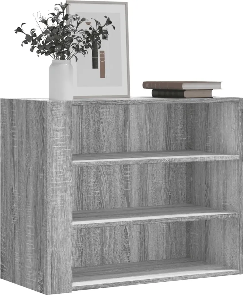 Scaffale Sospeso Maison Exclusive Grigio Sonoma 75cm - Design Casa