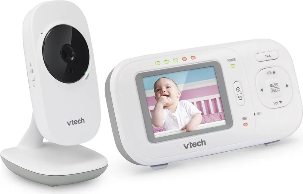 Écoute-bébé Vidéo Vtech VM2251 Écran Couleur Haute Définition 2,4" - 3