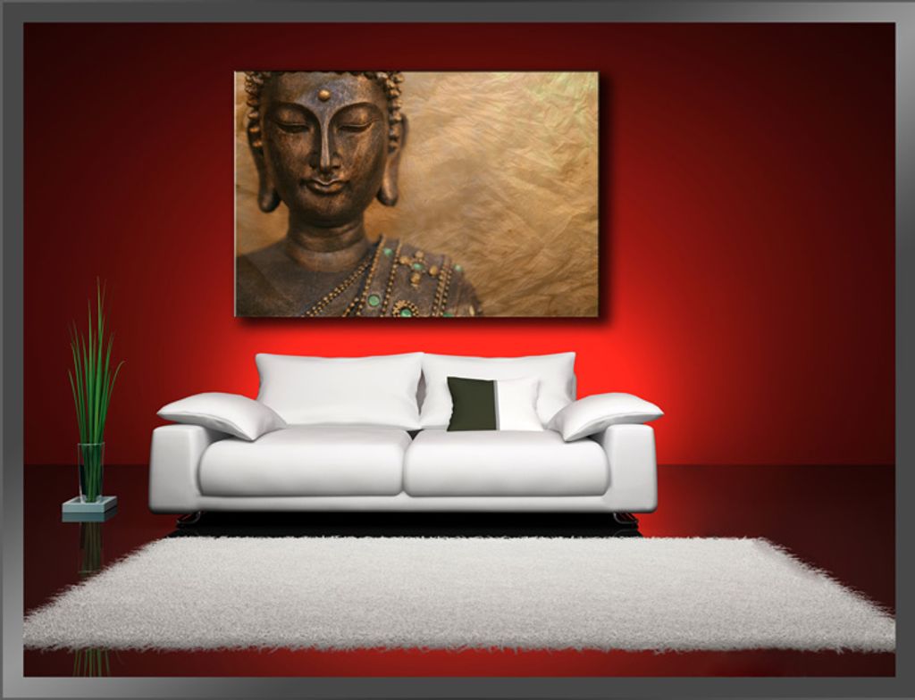 Bilder Leinwandbild Wandbild Buddha Bild 5041