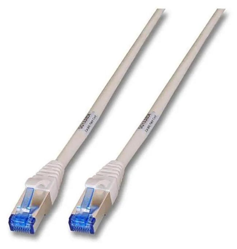 EFB RJ45 Patchkabel S/FTP, Cat.6A, PVC, UL, 1m, grau