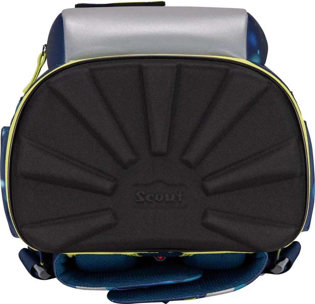 Scout Neo Planets : Sac d'école LED bleu marine - Set complet 4 pièces - 12