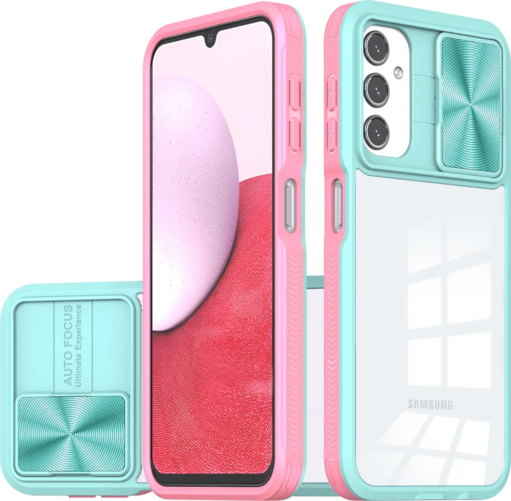 Custodia Samsung A05S Azzurro - Protezione Camera e TPU Ibrido