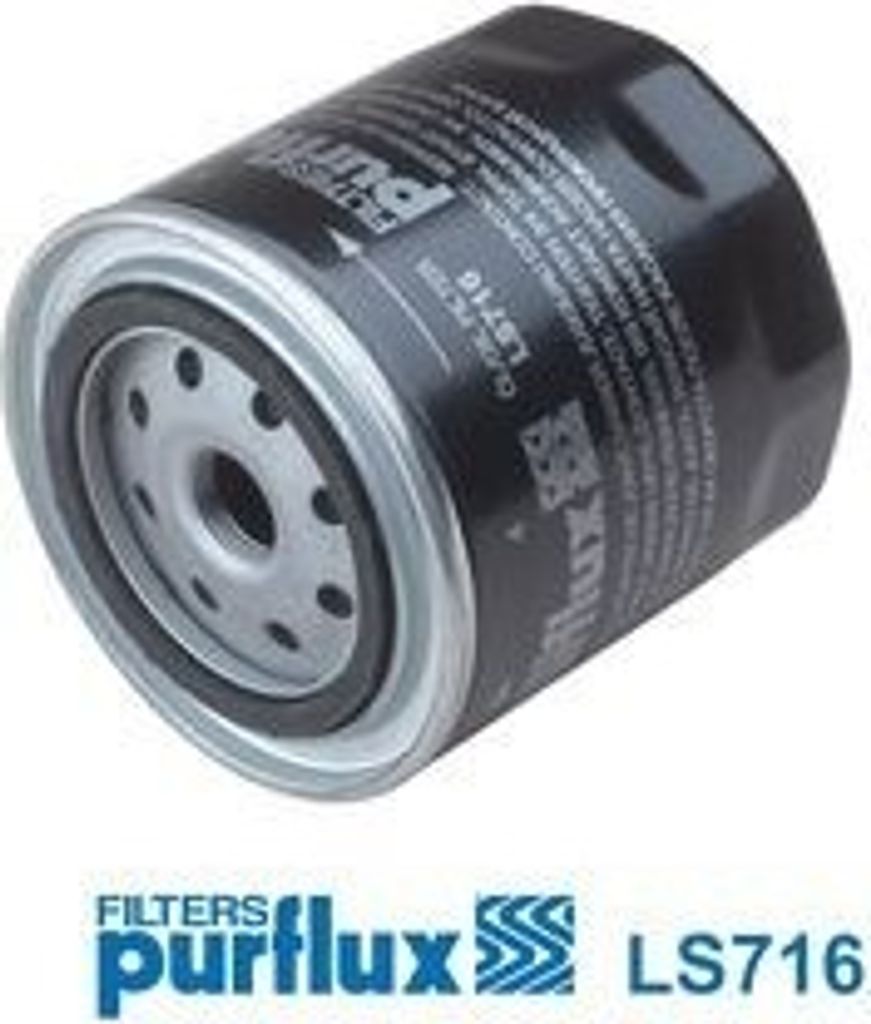 Ölfilter PURFLUX LS716 Anschraubfilter für NISSAN Patrol GR IV SUV (Y60, GR) für LDV Cub Kastenwagen