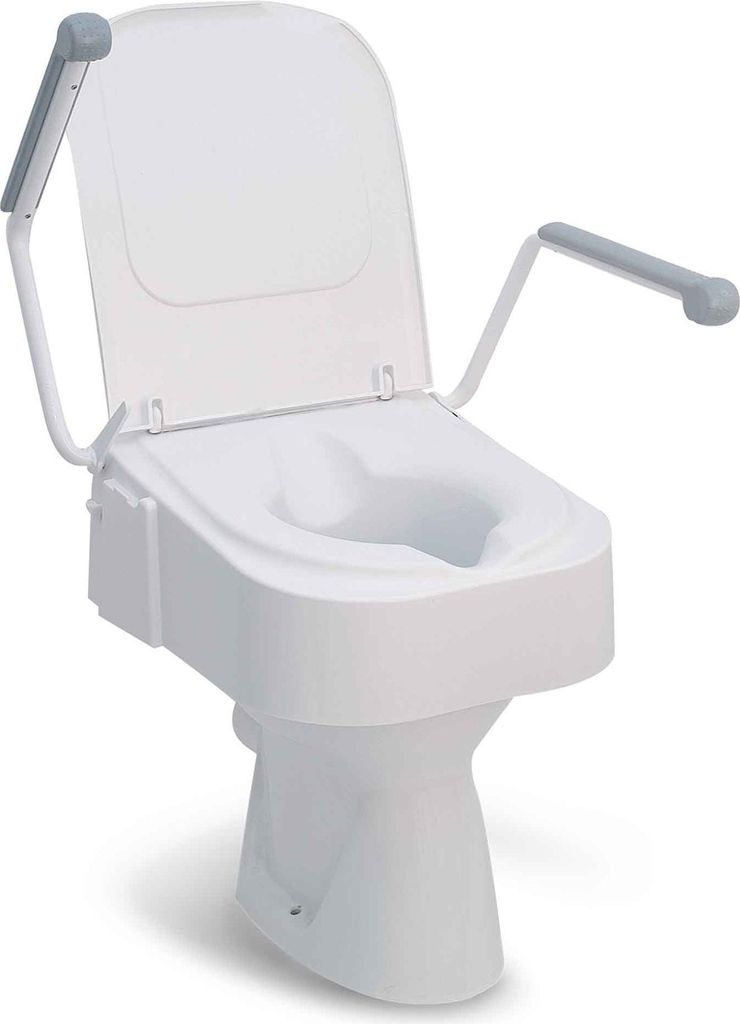 Drive Medical Toilettensitzerhöhung TSE 150 mit Armlehne Produktbild 
