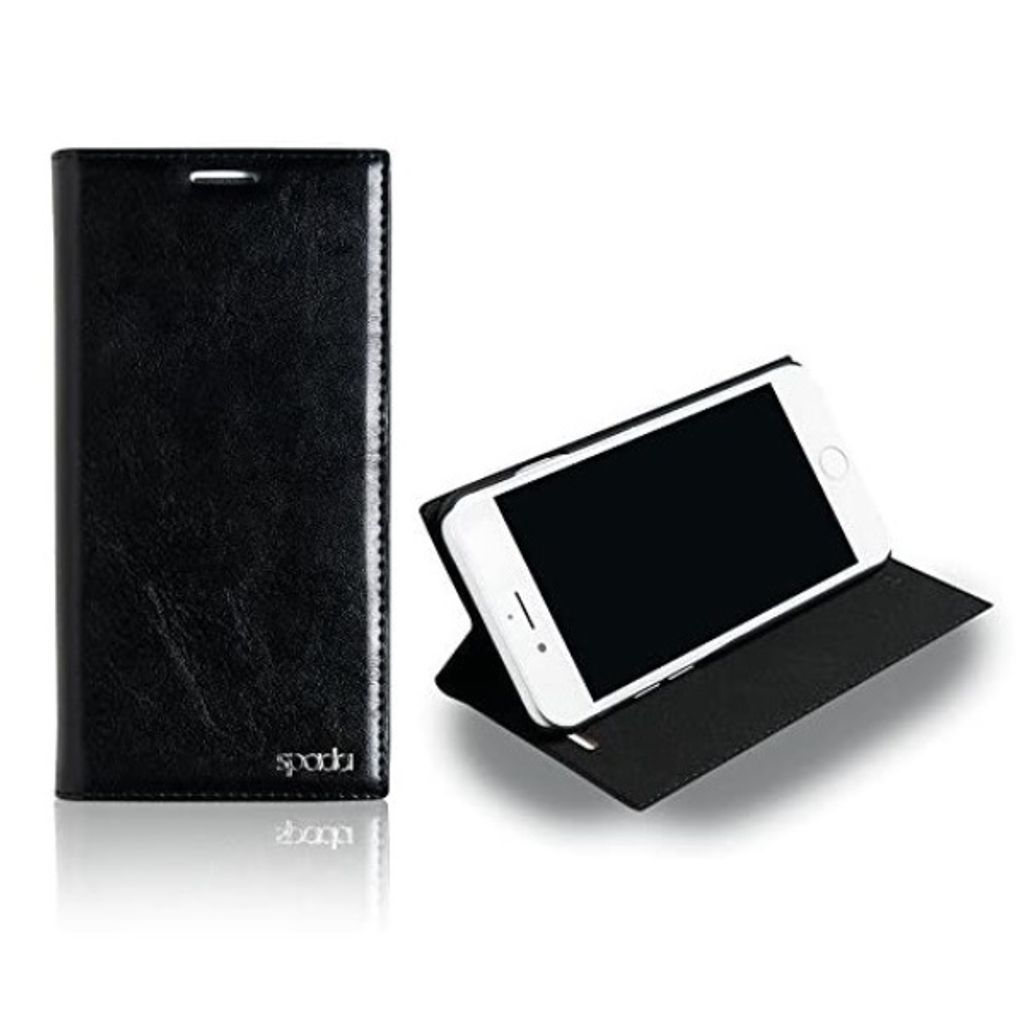 Booklet Case Style Schwarz für Huawei Nova