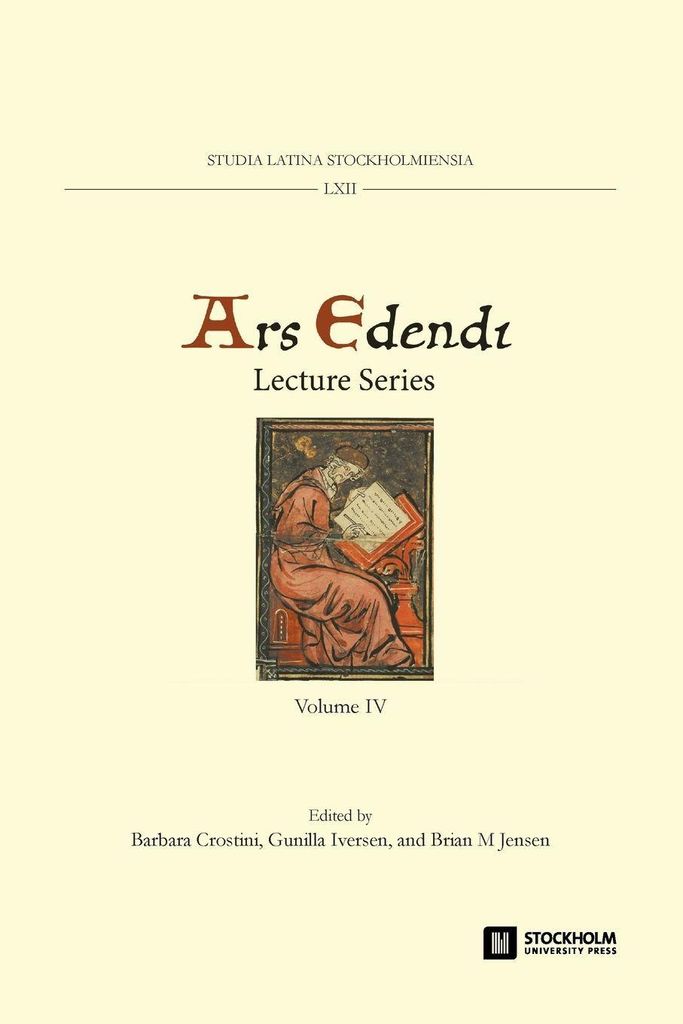 Ars Edendi Lecture Series, vol. IV. Crostini, Barbara New.=.=