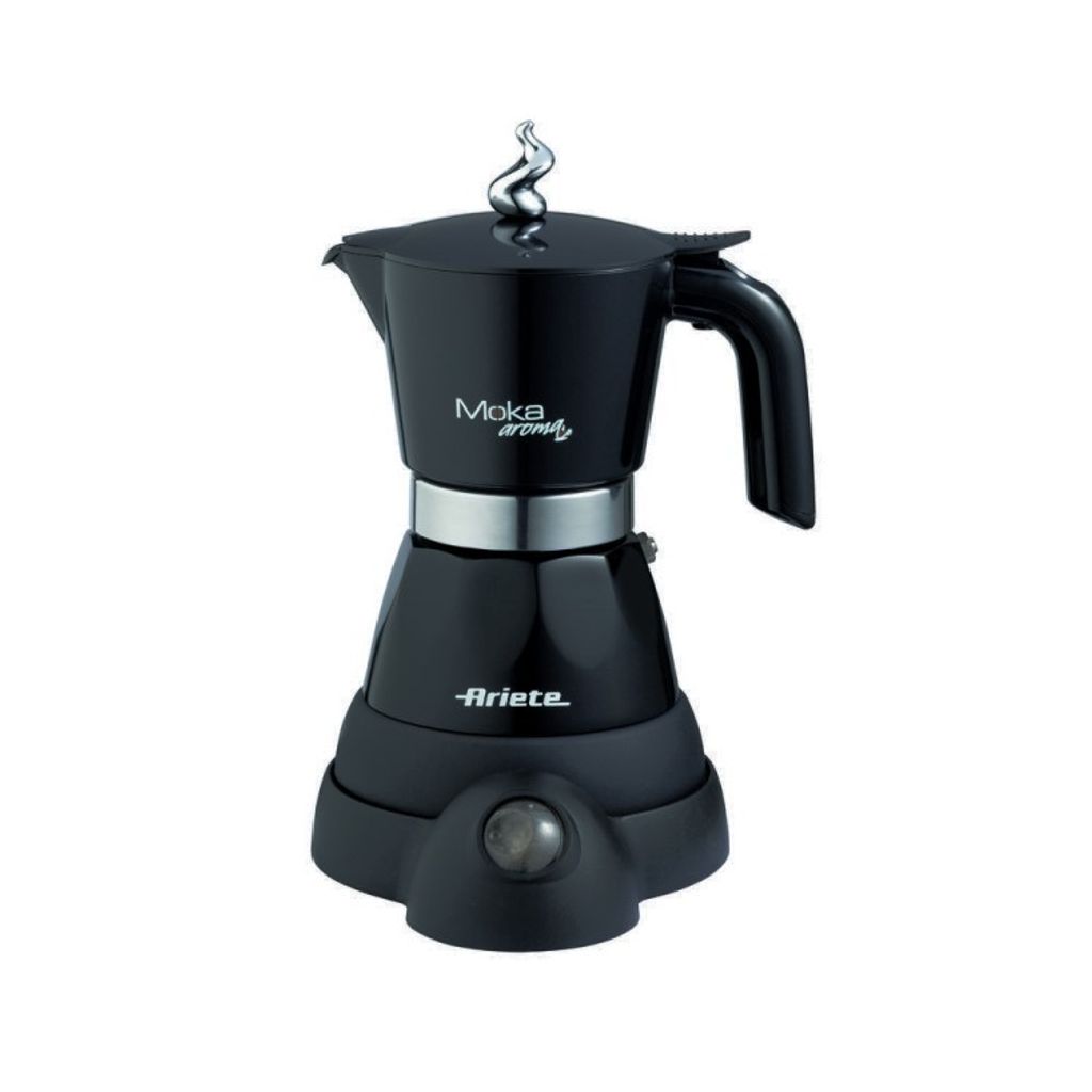 Ariete 1358, Elektrische Espressokanne, 480 W, Schwarz Produktbild 
