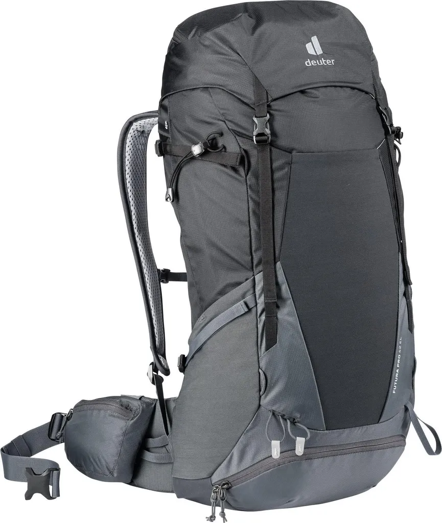 Deuter Futura Pro 42 EL Noir : Sac à Dos de Randonnée Ergonomique