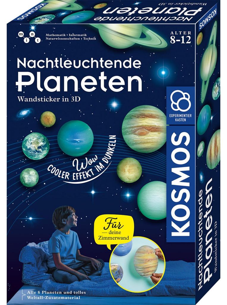 KOSMOS Planètes nocturnes, boîte d'expérimentation, Image du produit 