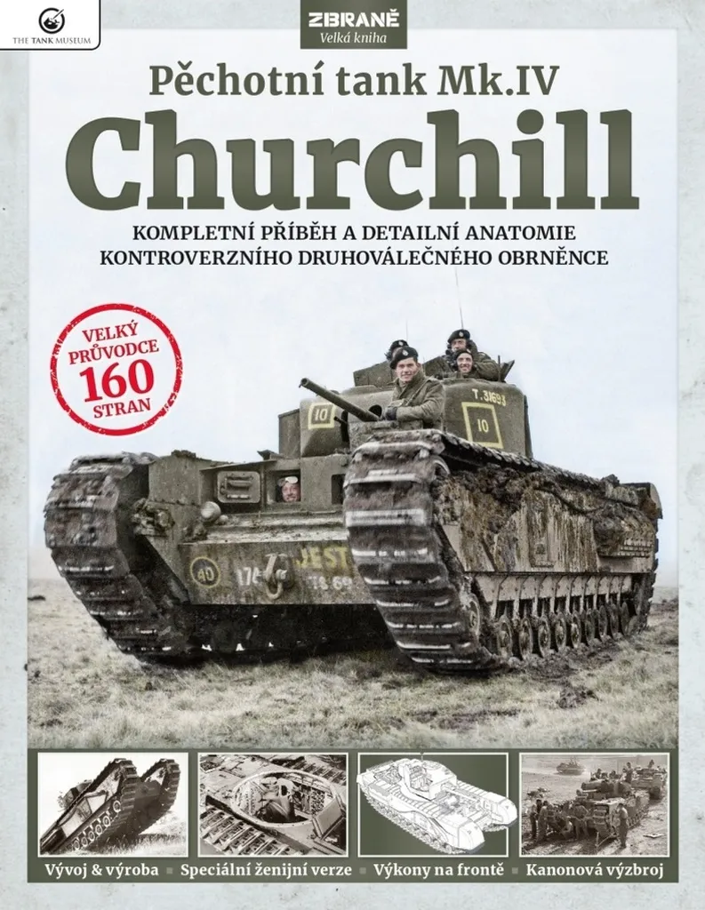 Livre Churchill Pechotni tank Mk.IV par Nigel Montgomery pour collection